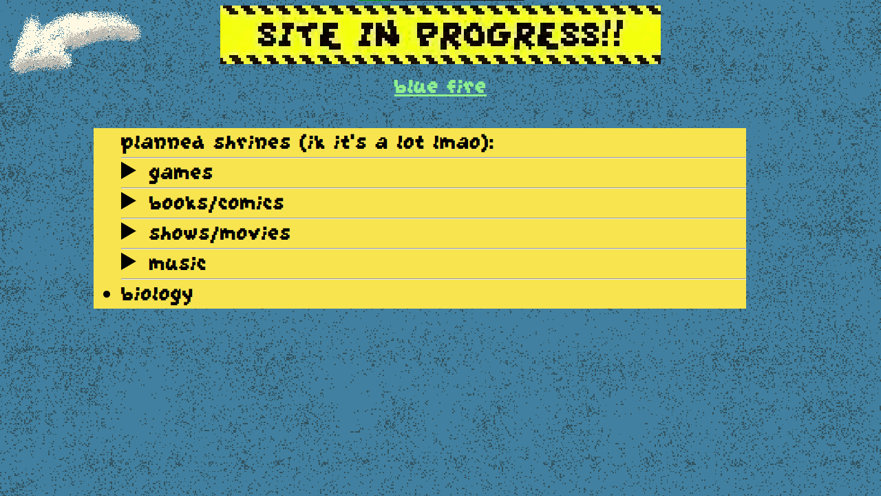 shrines page